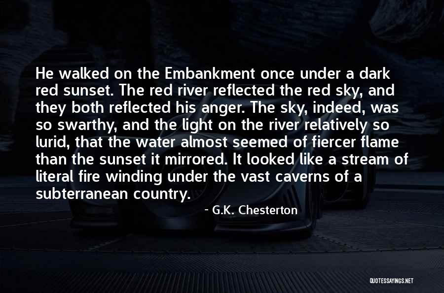 Red Like The Sky Quotes By G.K. Chesterton Red Like The Sky Quotes By G.K. Chesterton