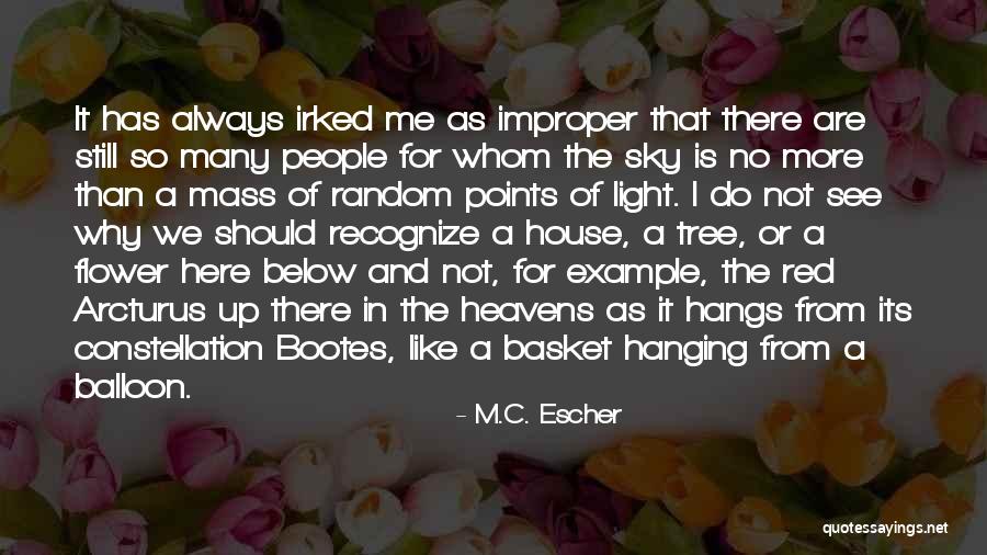 Red Like The Sky Quotes By M.C. Escher Red Like The Sky Quotes By M.C. Escher