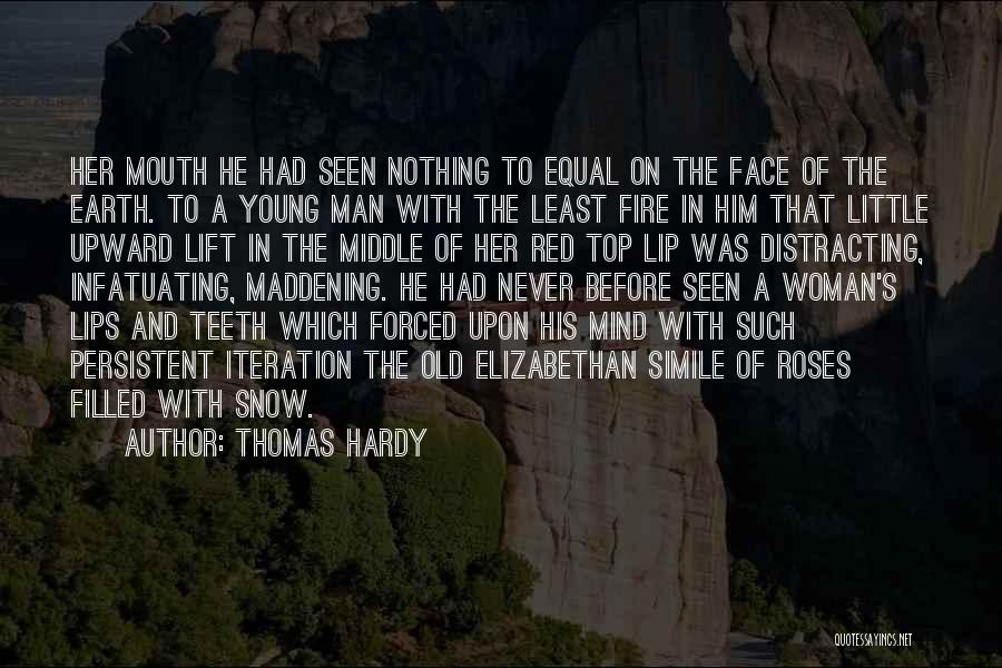 Red Lips Quotes By Thomas Hardy