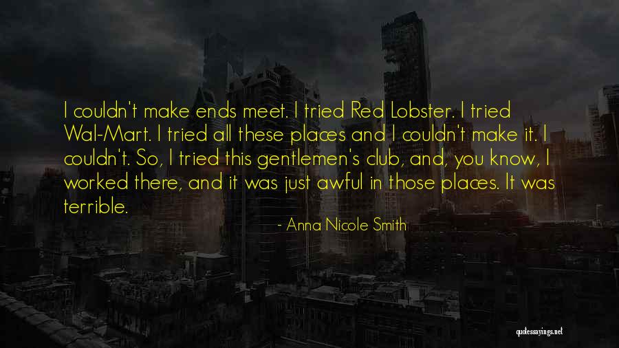 Red Lobster Quotes By Anna Nicole Smith