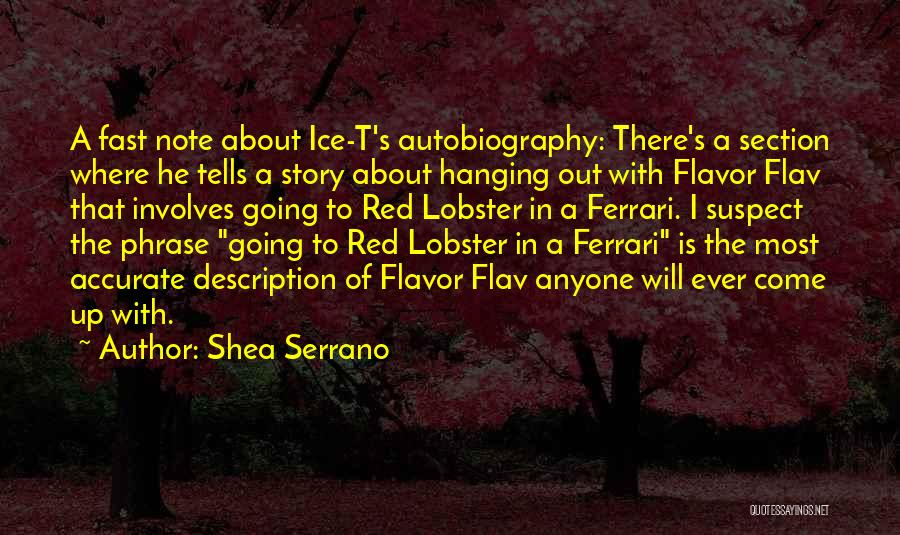 Red Lobster Quotes By Shea Serrano