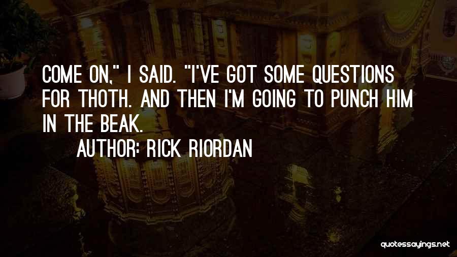 Red M&m Quotes By Rick Riordan