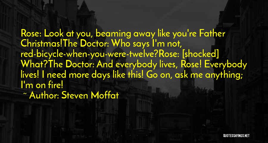 Red M&m Quotes By Steven Moffat