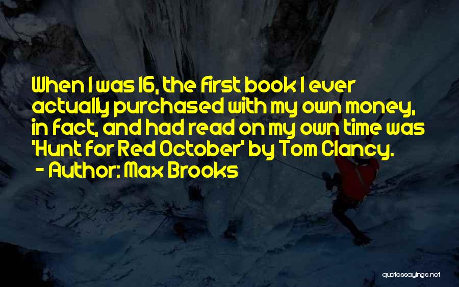 Red October Book Quotes By Max Brooks