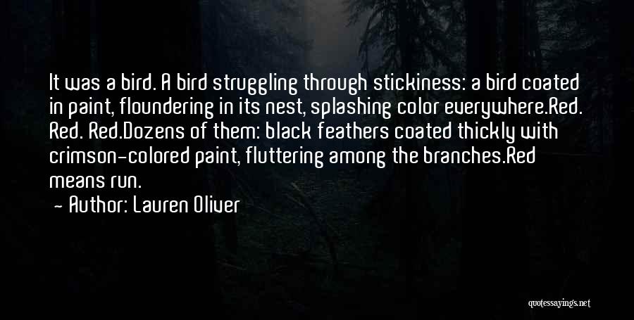 Red Paint Quotes By Lauren Oliver