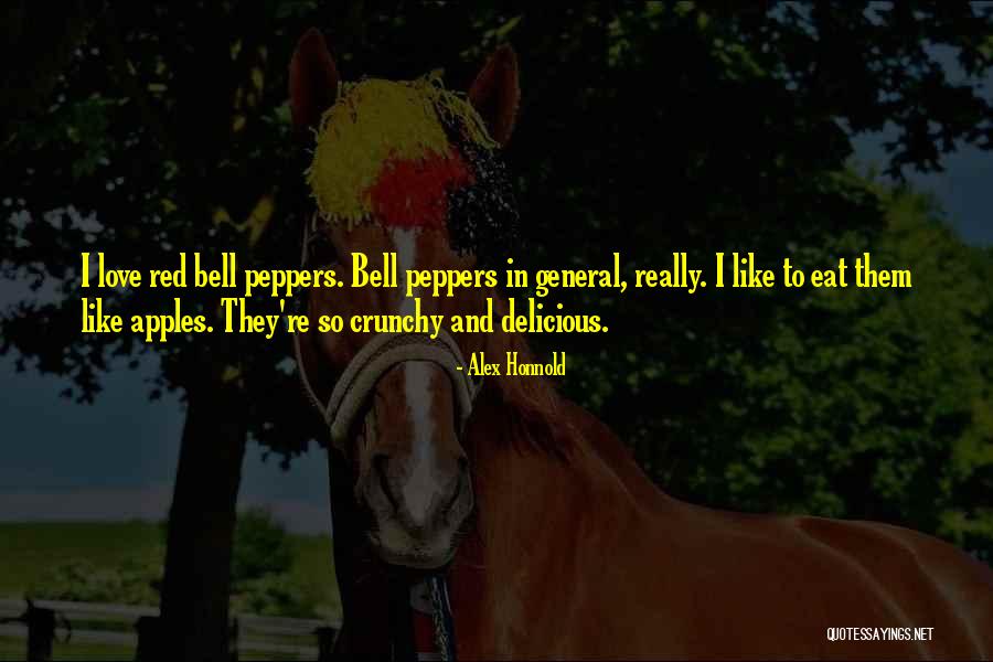 Red Peppers Quotes By Alex Honnold Red Peppers Quotes By Alex Honnold
