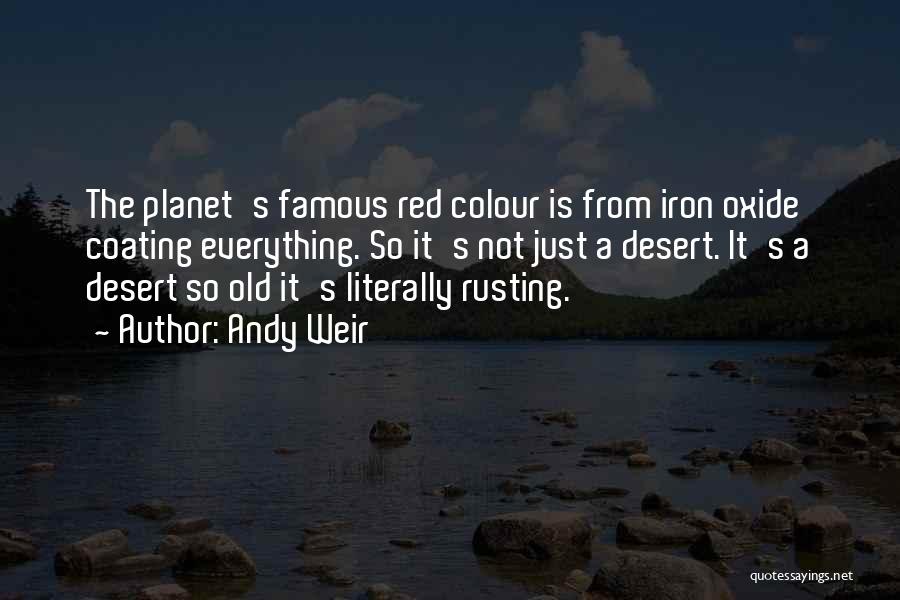 Red Planet Quotes By Andy Weir