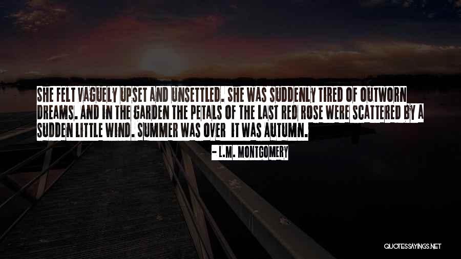Red Rose Petals Quotes By L.M. Montgomery