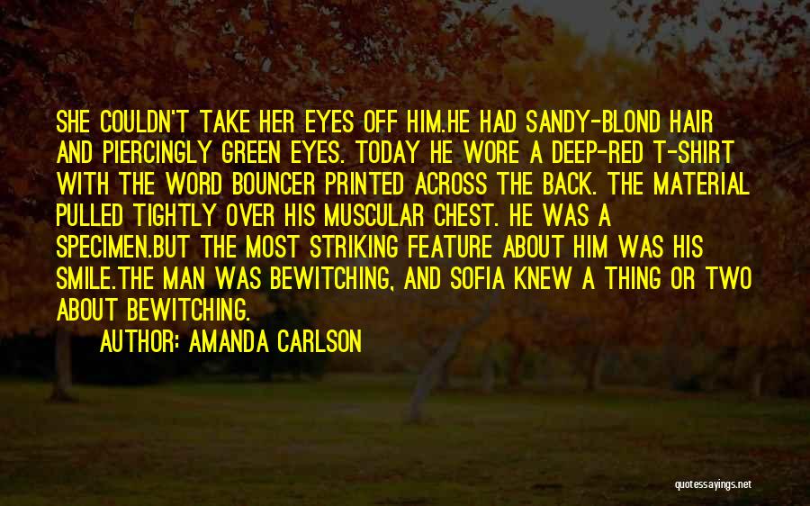 Red Shirt Quotes By Amanda Carlson