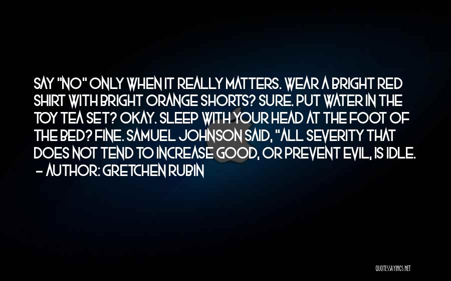 Red Shirt Quotes By Gretchen Rubin Red Shirt Quotes By Gretchen Rubin