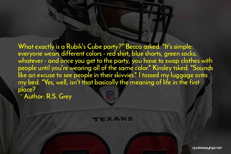 Red Socks Quotes By R.S. Grey