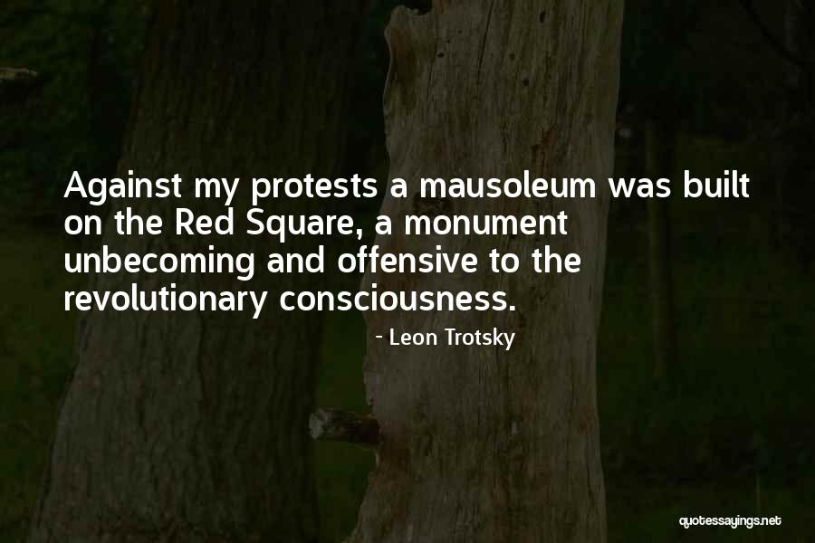 Red Square Quotes By Leon Trotsky