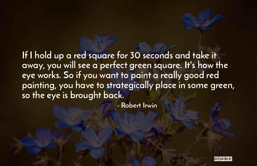 Red Square Quotes By Robert Irwin