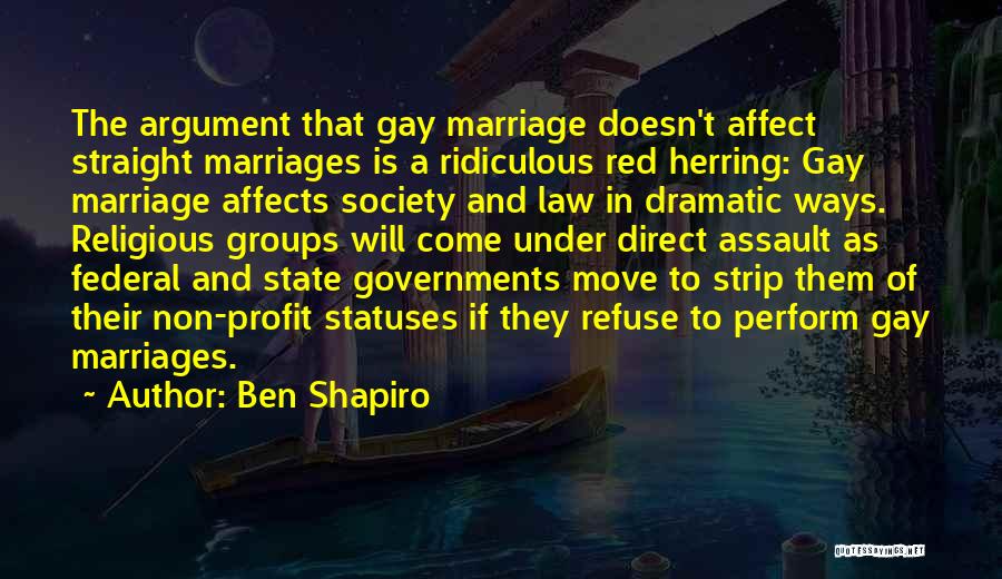 Red State Quotes By Ben Shapiro