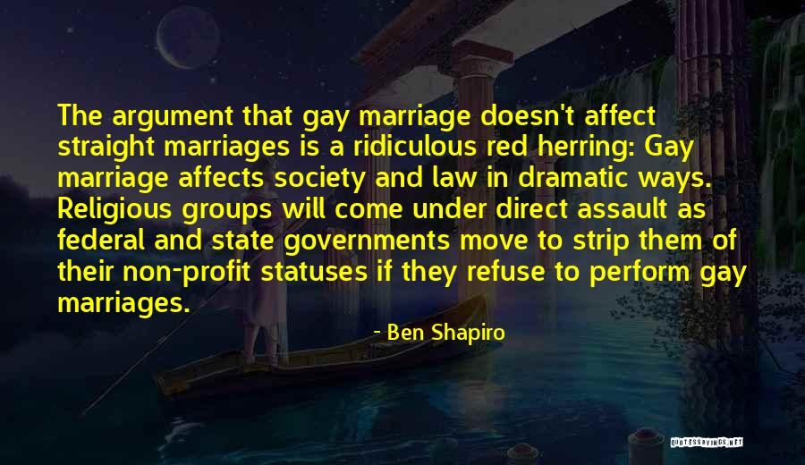 Red State Quotes By Ben Shapiro