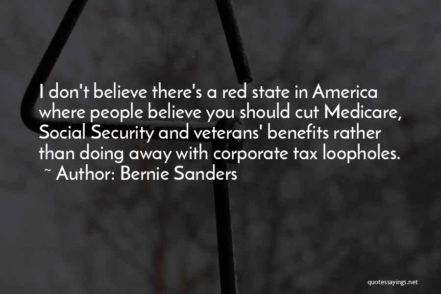 Red State Quotes By Bernie Sanders