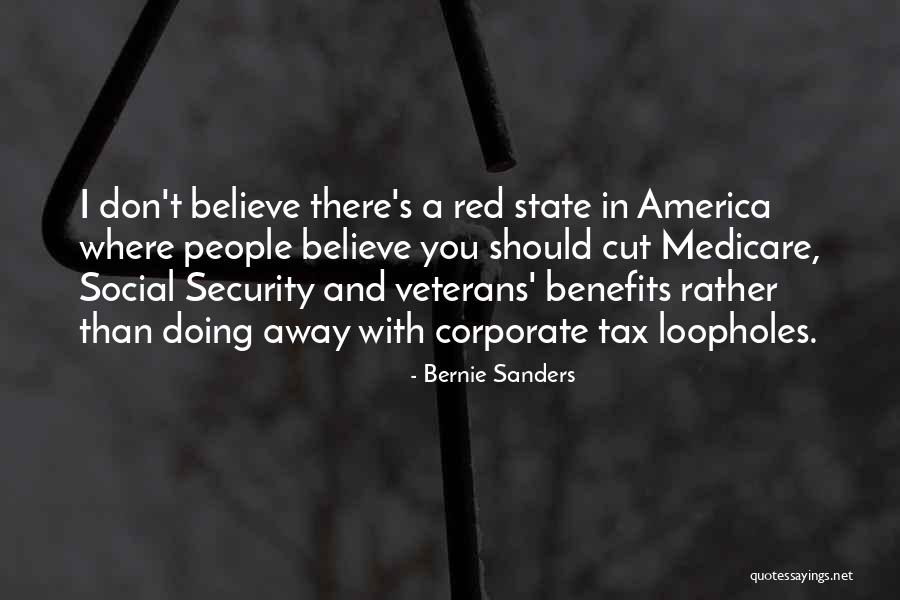 Red State Quotes By Bernie Sanders