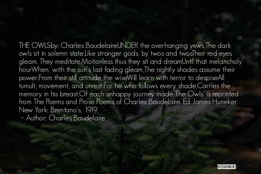 Red State Quotes By Charles Baudelaire