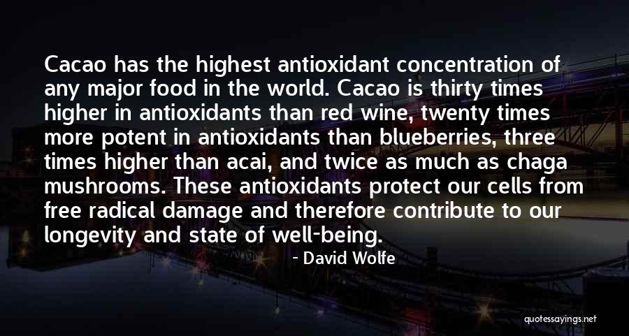 Red State Quotes By David Wolfe