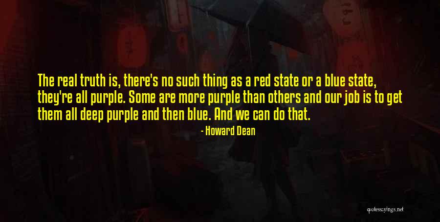 Red State Quotes By Howard Dean