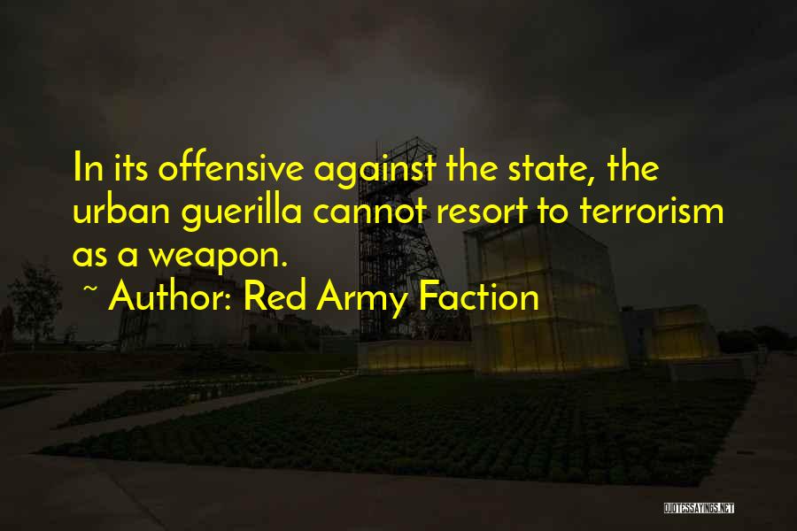 Red State Quotes By Red Army Faction