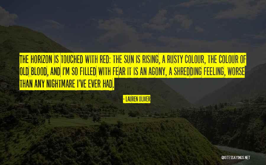 Red Sun Quotes By Lauren Oliver