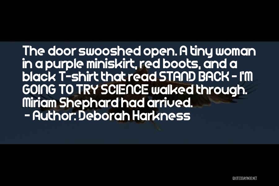 Red T-shirt Quotes By Deborah Harkness