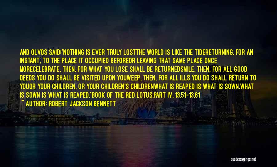 Red Tide Quotes By Robert Jackson Bennett