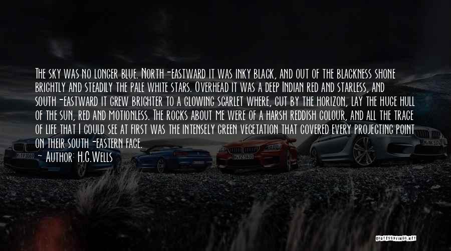 Red Vs Blue Deep Quotes By H.G.Wells