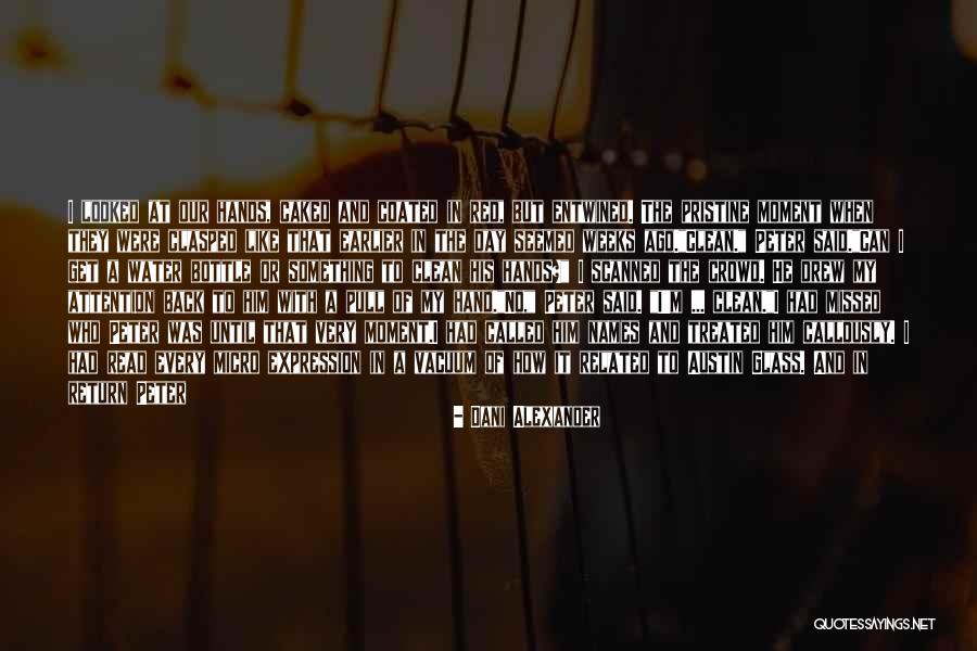 Red Water Quotes By Dani Alexander Red Water Quotes By Dani Alexander
