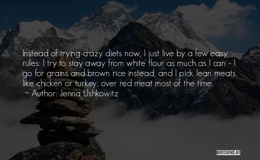 Red White And Brown Quotes By Jenna Ushkowitz