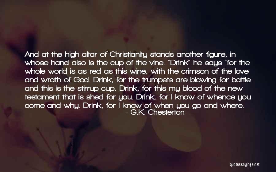 Red Wine And Love Quotes By G.K. Chesterton Red Wine And Love Quotes By G.K. Chesterton