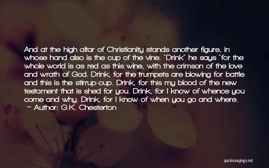 Red Wine Love Quotes By G.K. Chesterton