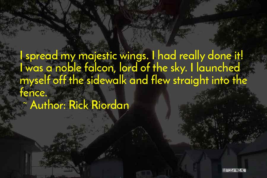 Red Wings Quotes By Rick Riordan