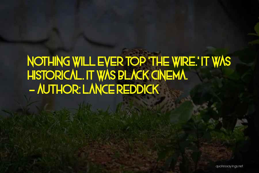 Reddick Quotes By Lance Reddick