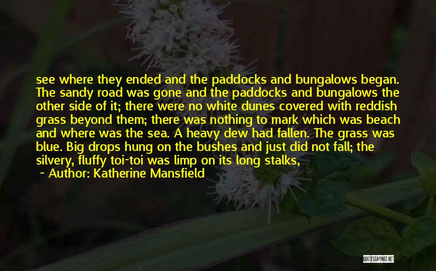 Reddish Quotes By Katherine Mansfield