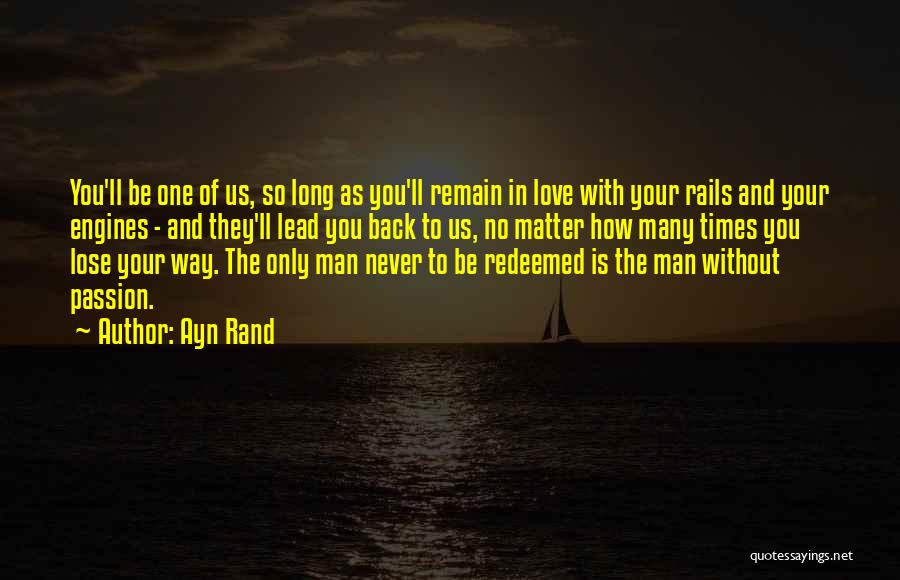 Redeemed Love Quotes By Ayn Rand