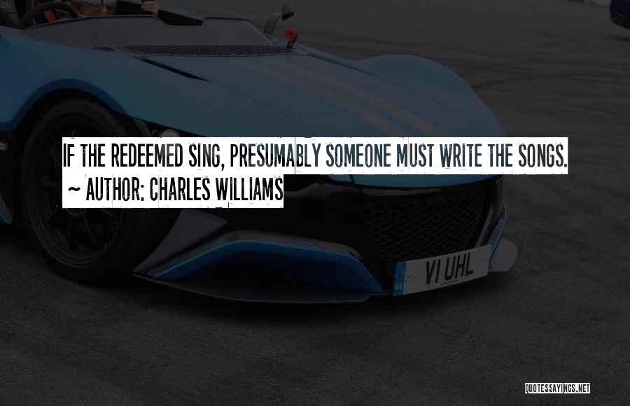 Redeemed Quotes By Charles Williams