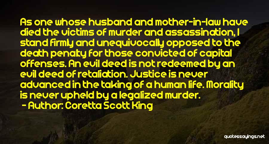 Redeemed Quotes By Coretta Scott King