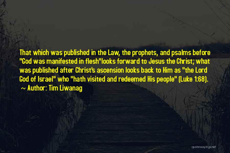 Redeemed Quotes By Tim Liwanag