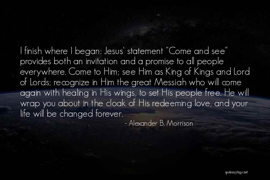 Redeeming Yourself Quotes By Alexander B. Morrison Redeeming Yourself Quotes By Alexander B. Morrison