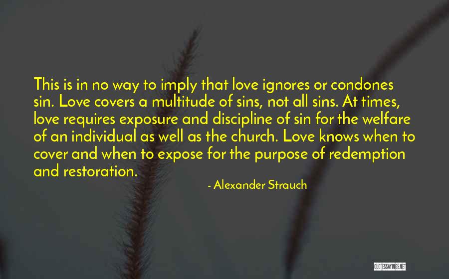 Redemption And Sin Quotes By Alexander Strauch Redemption And Sin Quotes By Alexander Strauch