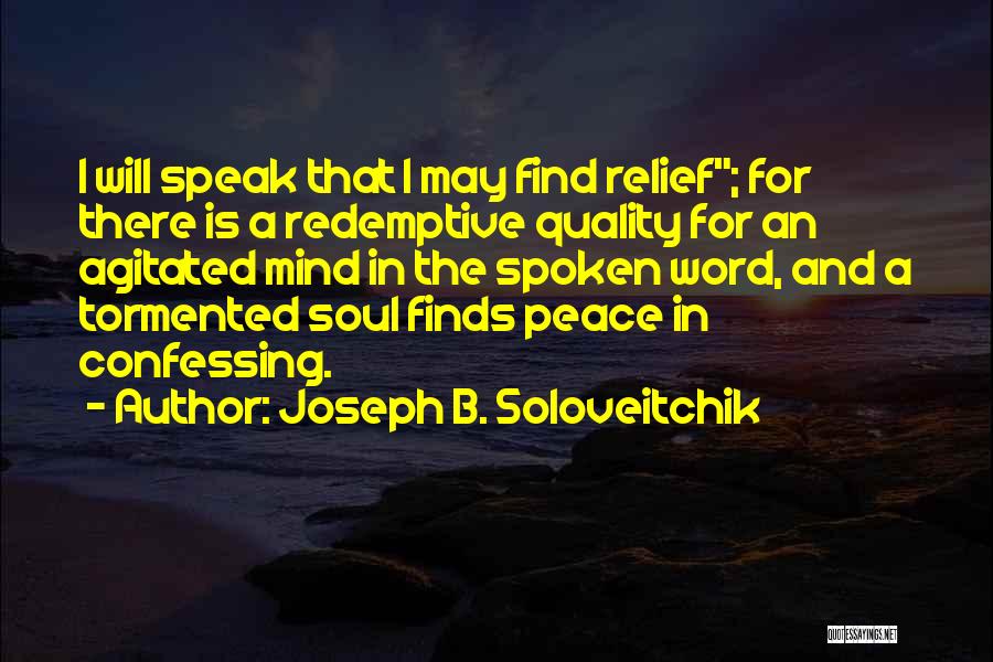 Redemptive Quotes By Joseph B. Soloveitchik