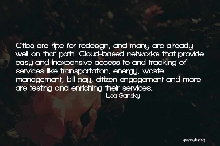 Redesign Quotes By Lisa Gansky