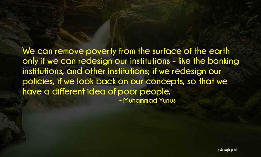 Redesign Quotes By Muhammad Yunus