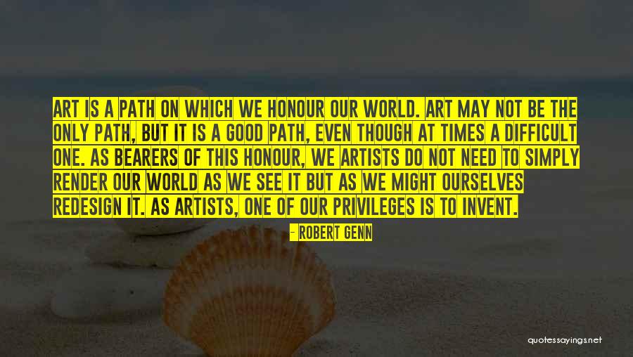 Redesign Quotes By Robert Genn
