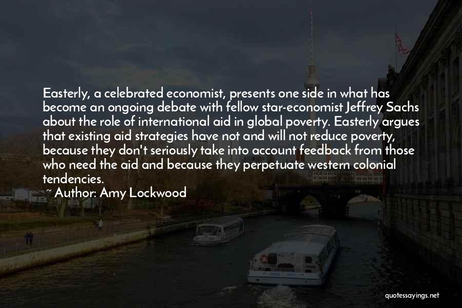 Reduce Poverty Quotes By Amy Lockwood