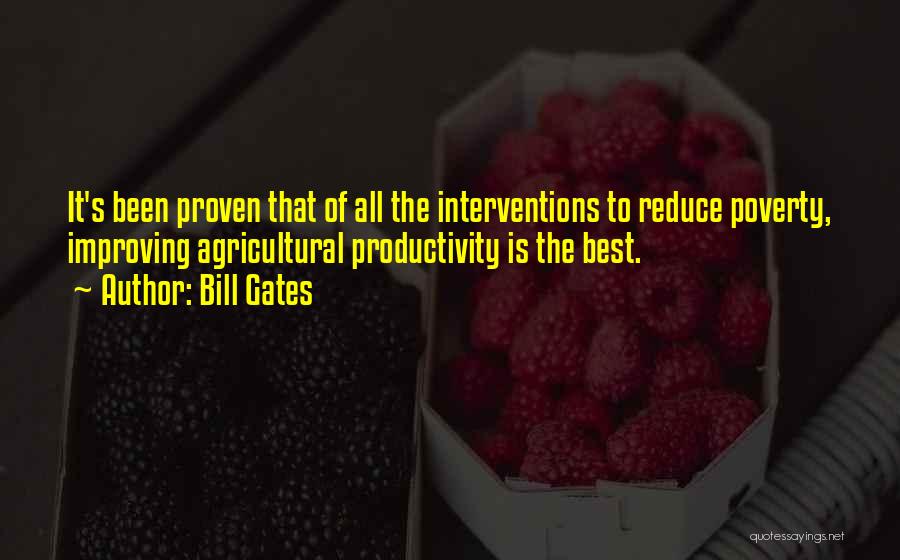 Reduce Poverty Quotes By Bill Gates