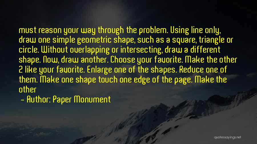 Reduce Quotes By Paper Monument