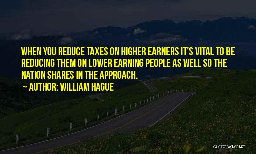 Reduce Quotes By William Hague